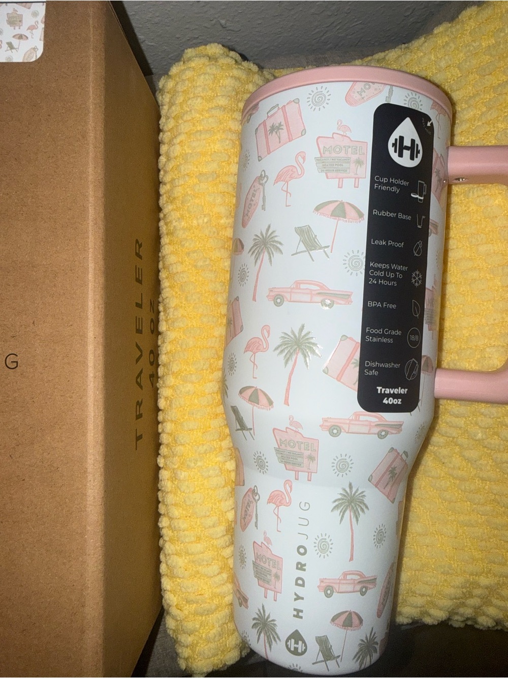 HydroJug road trip 40 oz traveler